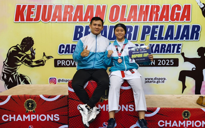 Siswa MTs 16 Jakarta Raih Juara III Karate Tingkat Provinsi DKI Jakarta